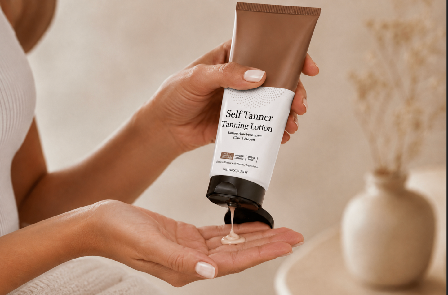 Self Tanning Cream, Moisturizing Bronzing Body Lotion
