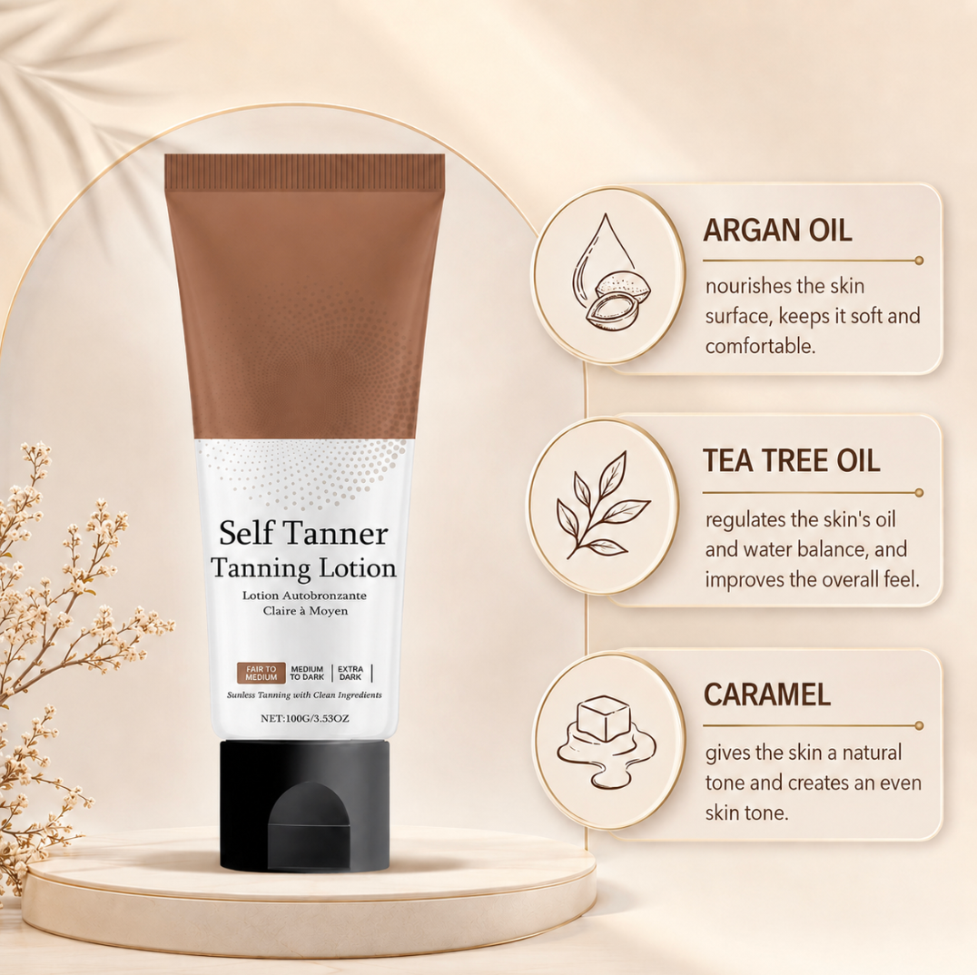 Self Tanning Cream, Moisturizing Bronzing Body Lotion