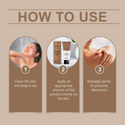 Self Tanning Cream, Moisturizing Bronzing Body Lotion