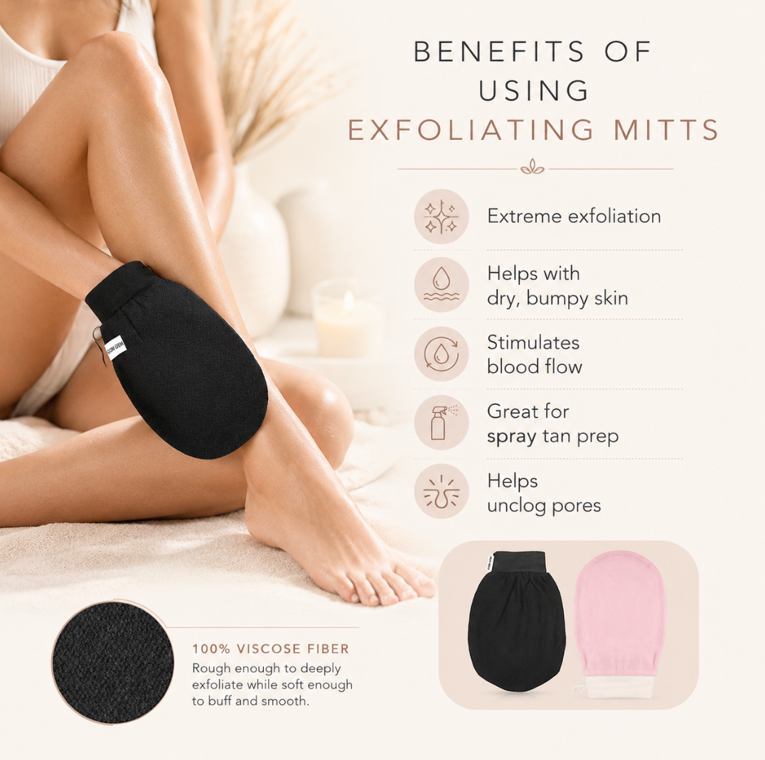 Exfoliating Body Scrub Glove